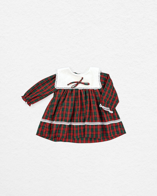 Vintage Tartan Dress – 12M