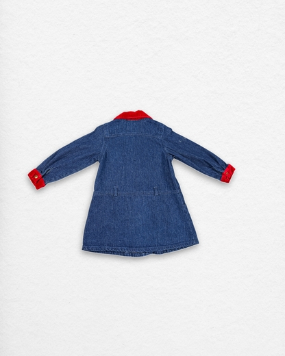 Vintage OshKosh Denim Dress – 3T