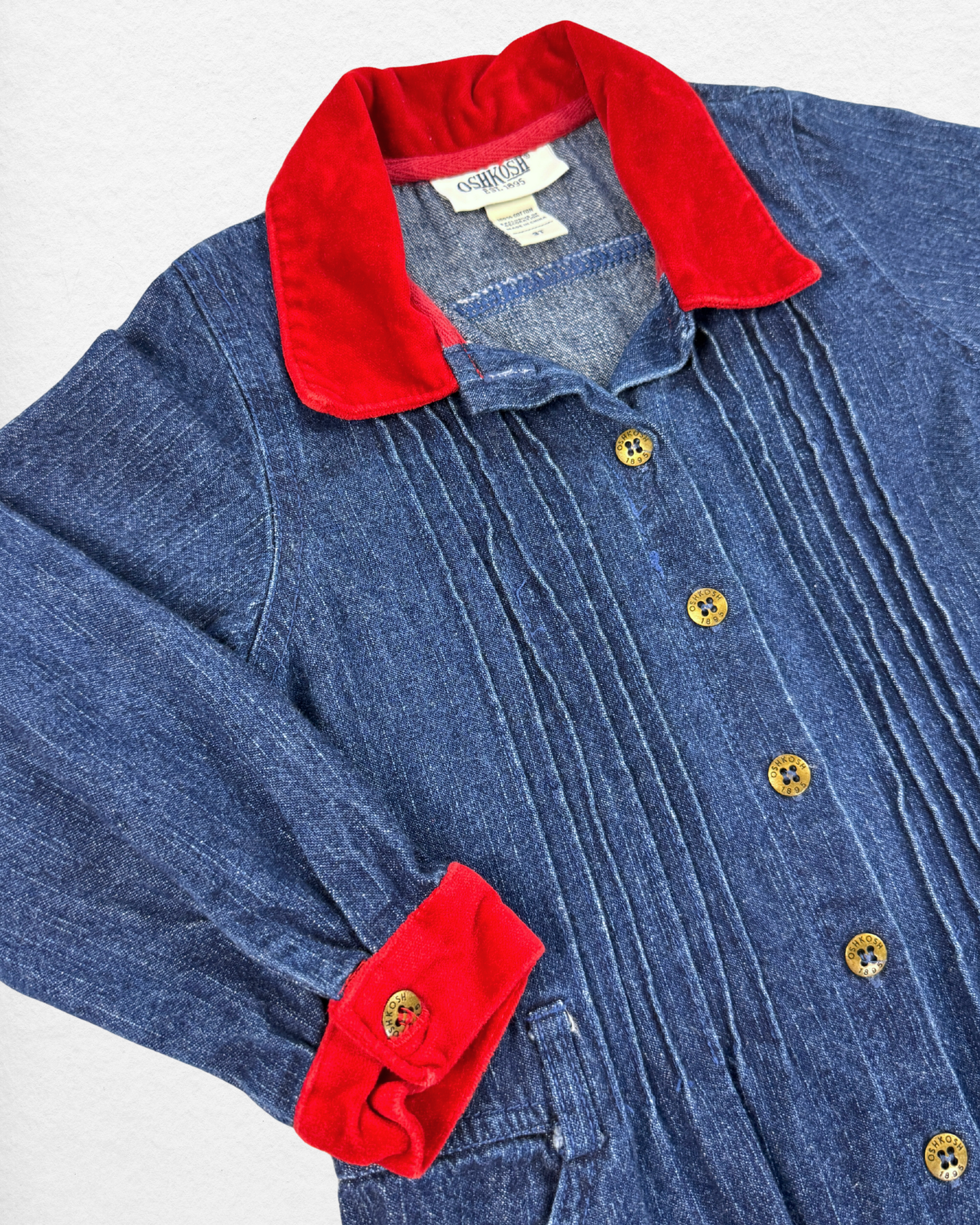 Vintage OshKosh Denim Dress – 3T