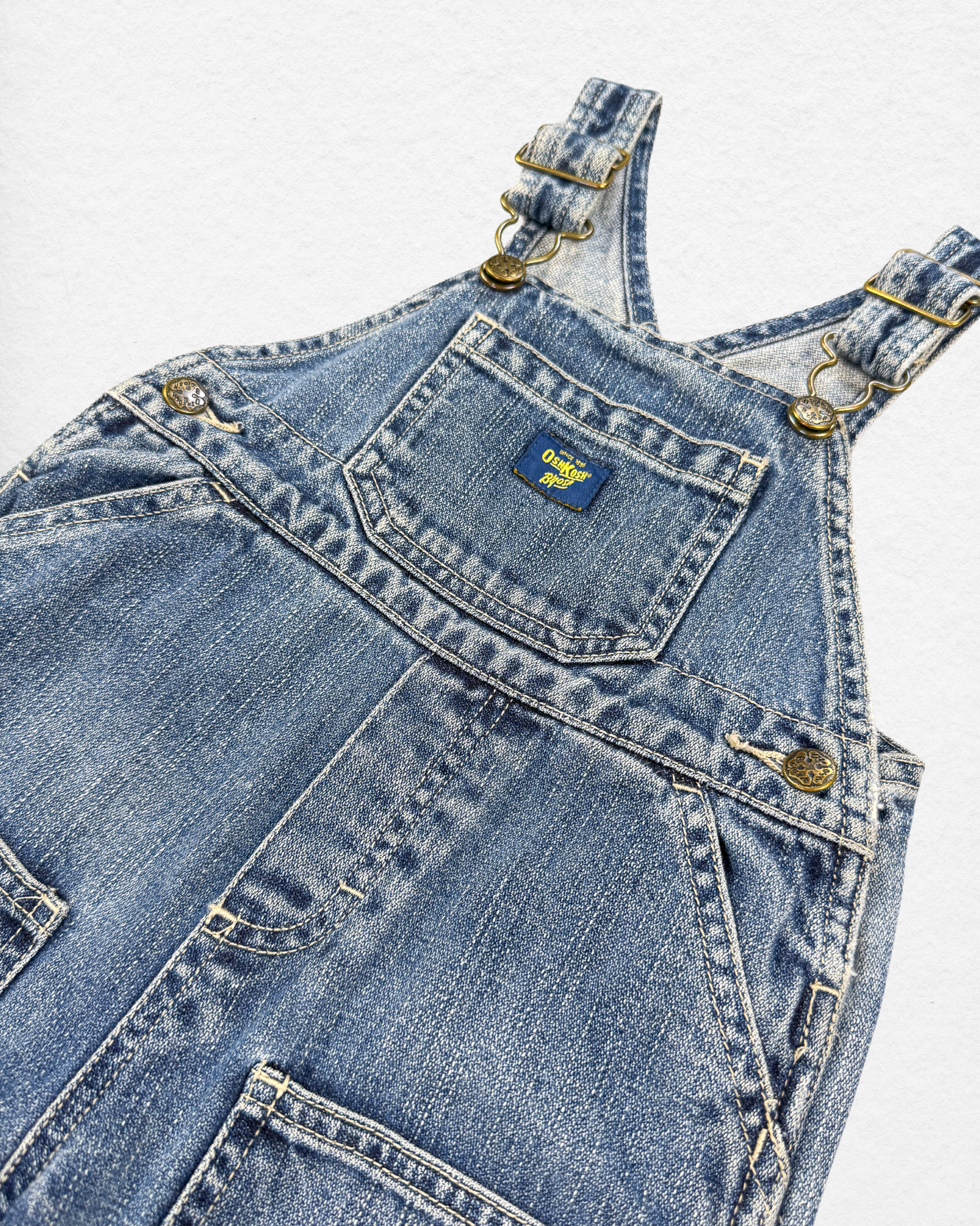 OshKosh Denim Overalls - 12M