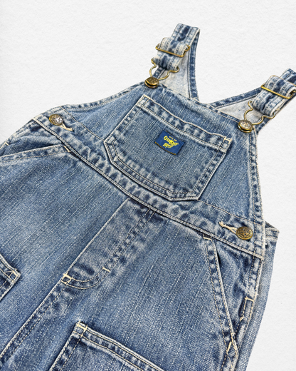 OshKosh Denim Overalls - 12M