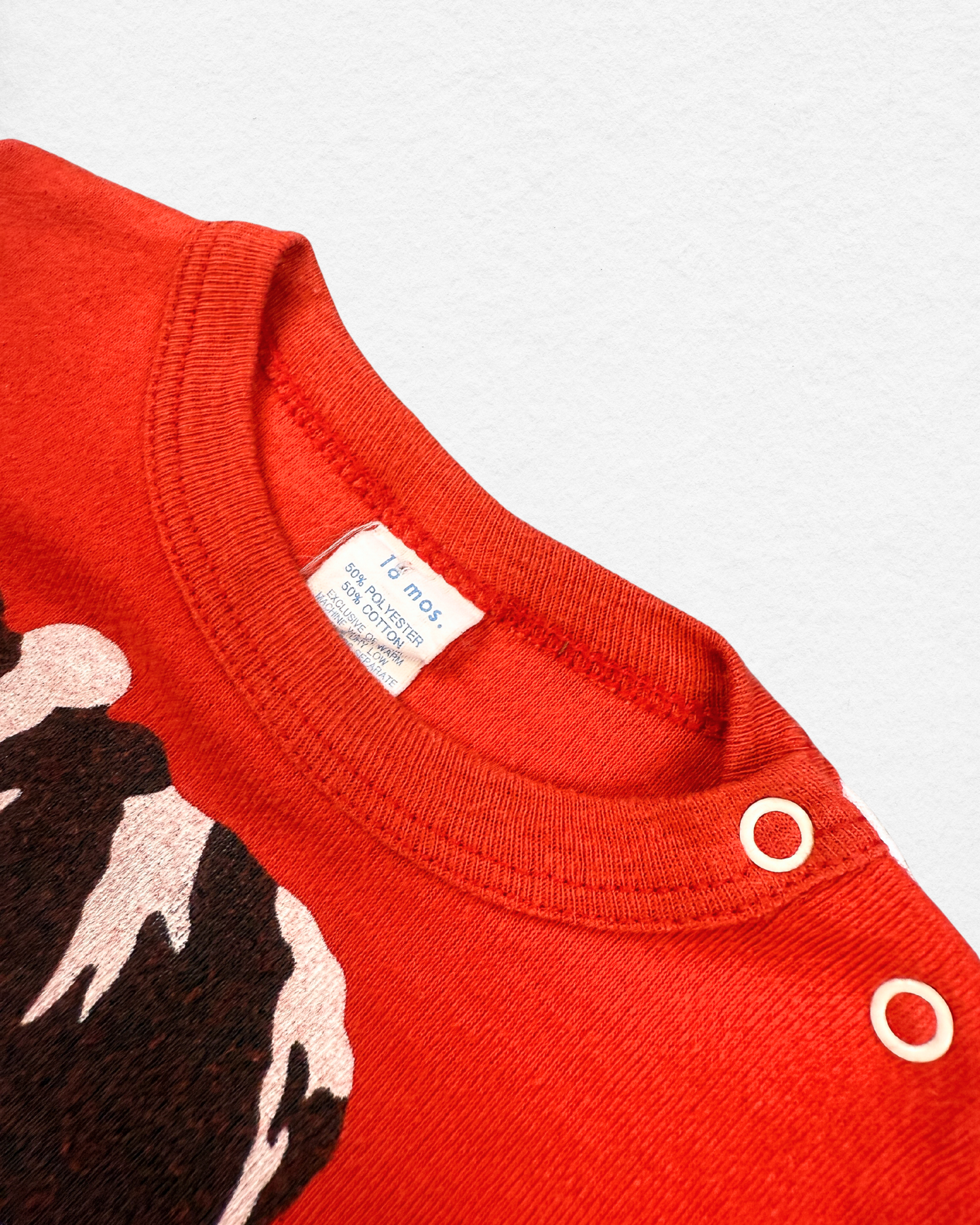 Vintage Red Cow T Shirt - 18M