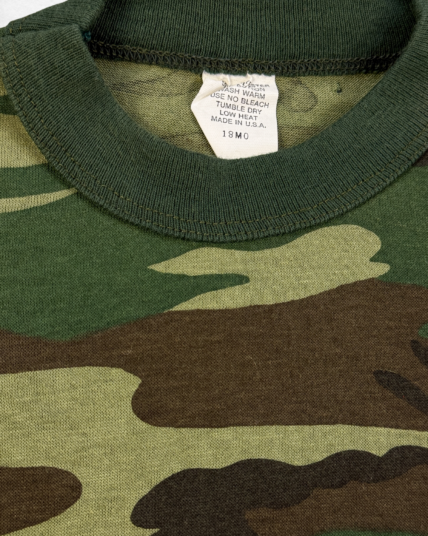 Vintage Camo Longsleeve – 18M