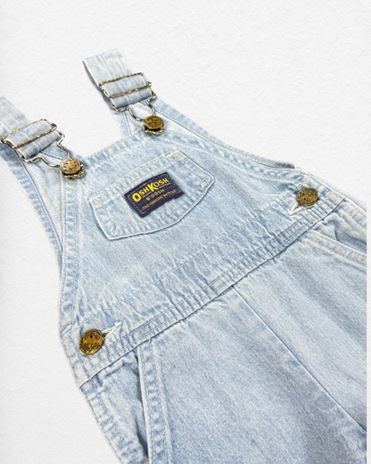 OshKosh Vintage Denim Overalls 6-9M