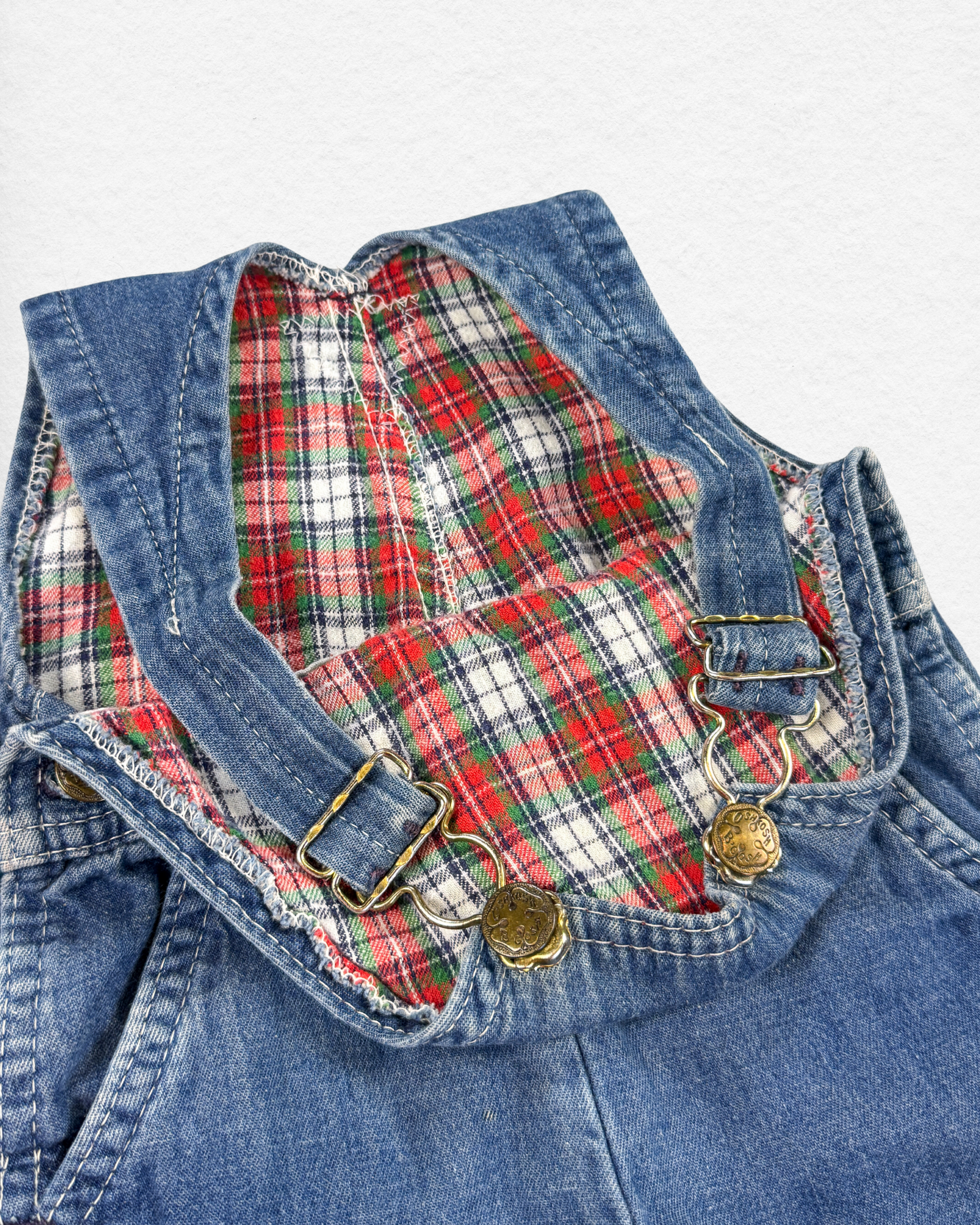 Vintage OshKosh Denim Overalls – 6-9M