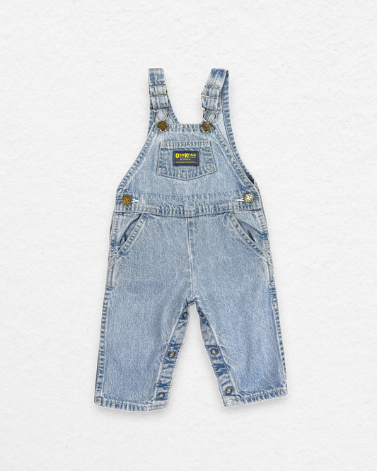 Vintage Oshkosh Denim Overalls - 6-9M