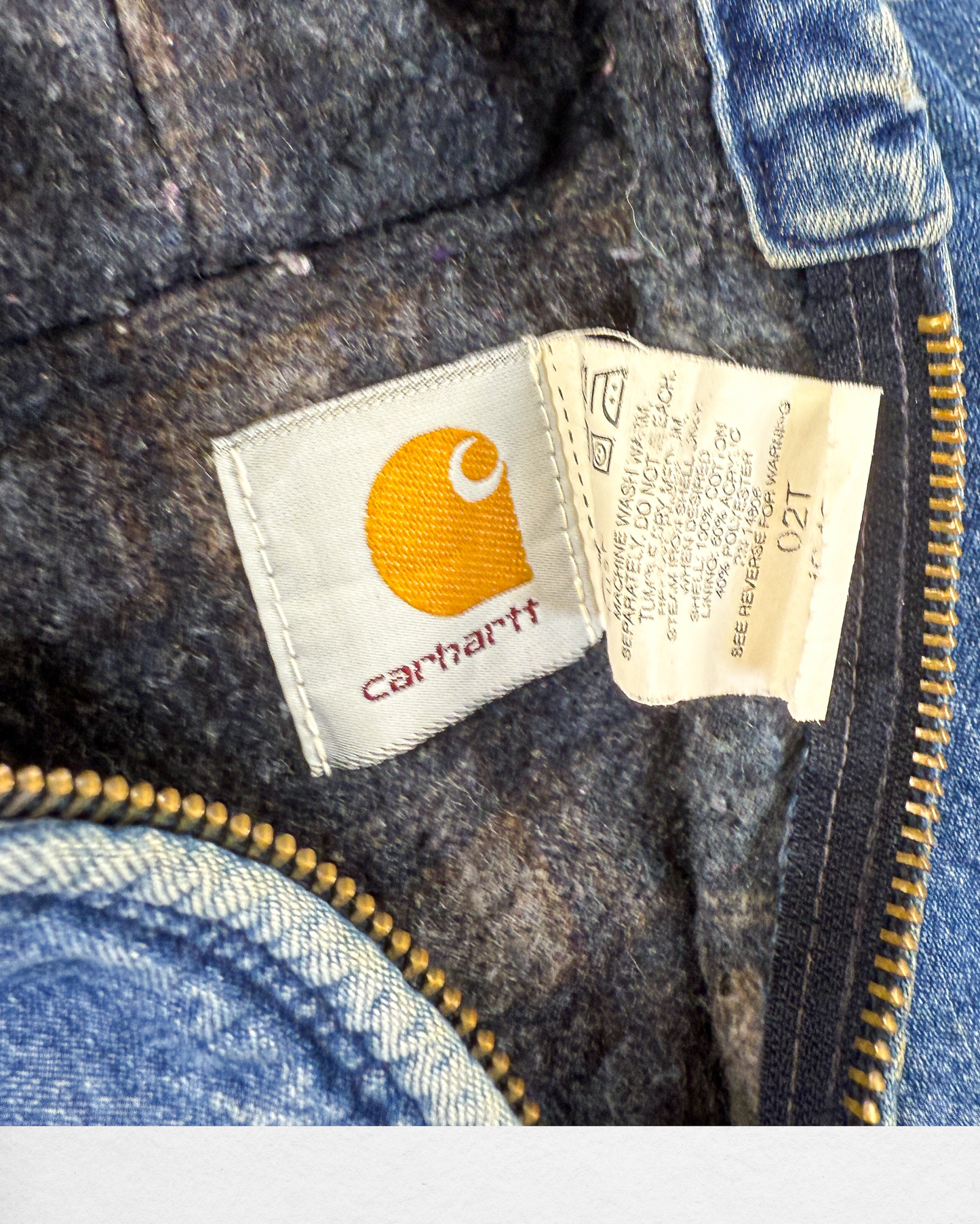 Vintage Carhartt Denim Jacket – 2T