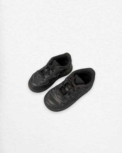 Nike Air Force 1 Triple Black – 3 to 4Y