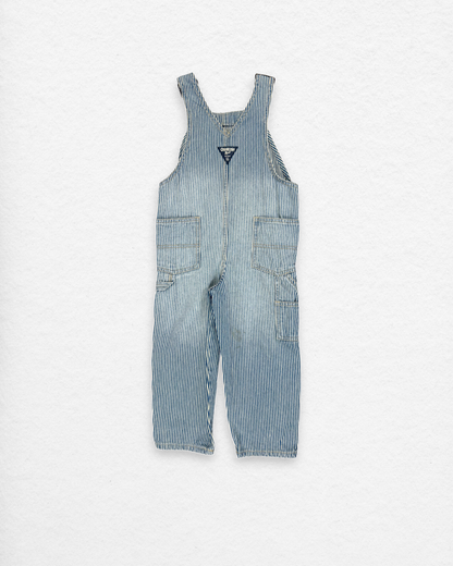 OshKosh Hickory Stripe Overalls 4T