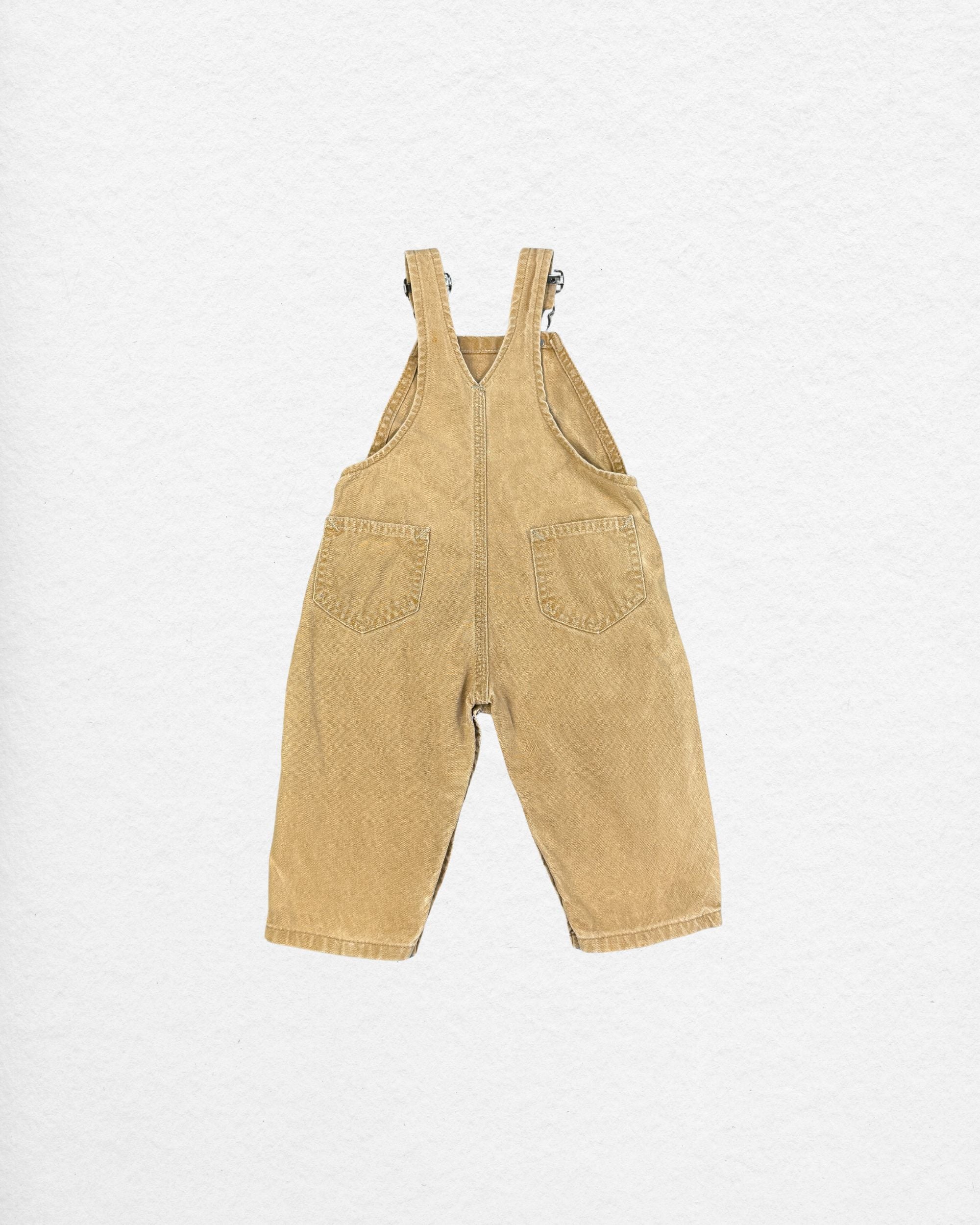 Vintage Carhartt Brown Overalls – 18M