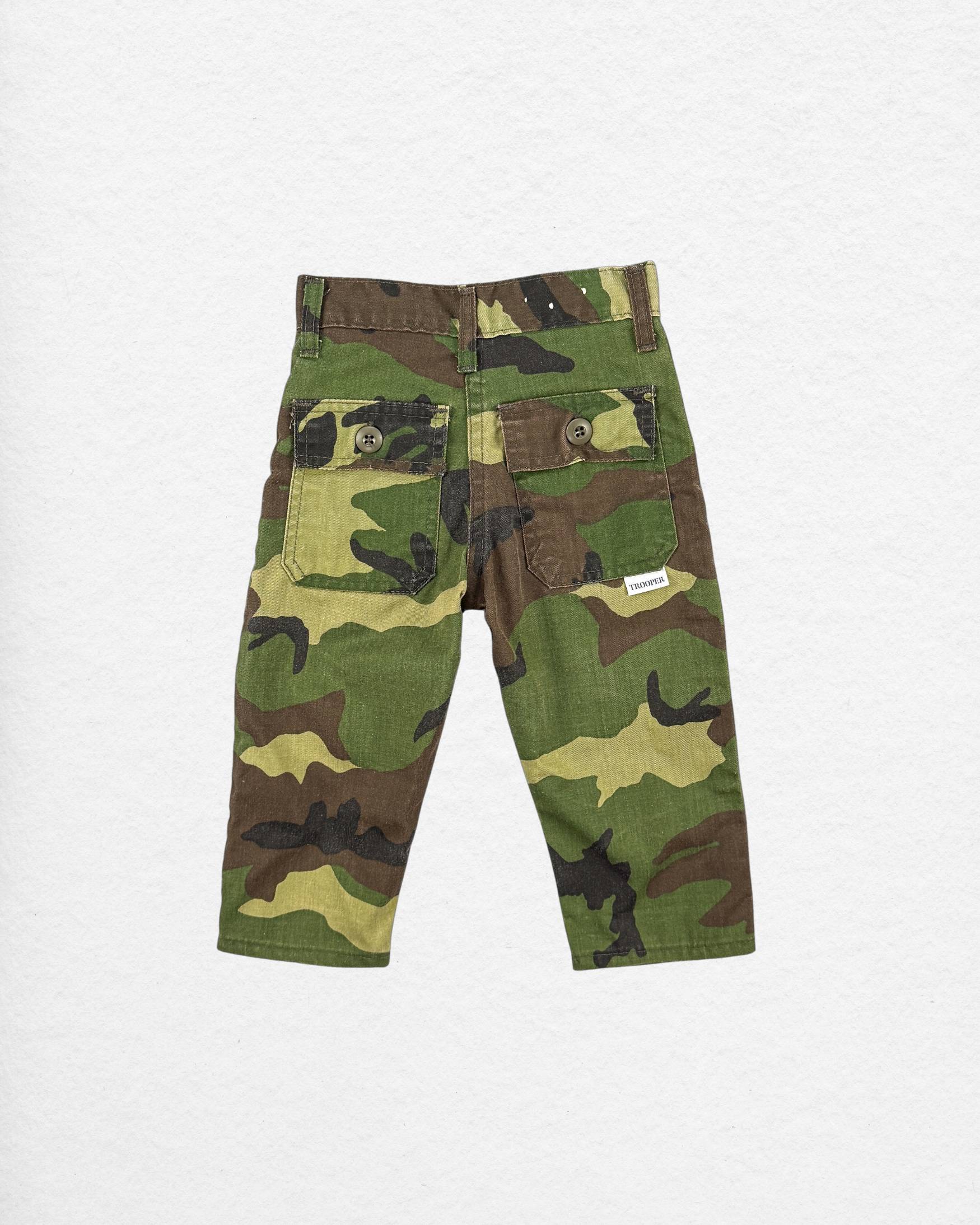 Vintage Trooper Camo Pants – 2Y