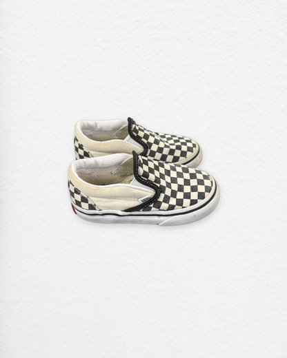 Vans Checkerboard Slip-Ons – US 7 (Toddler)