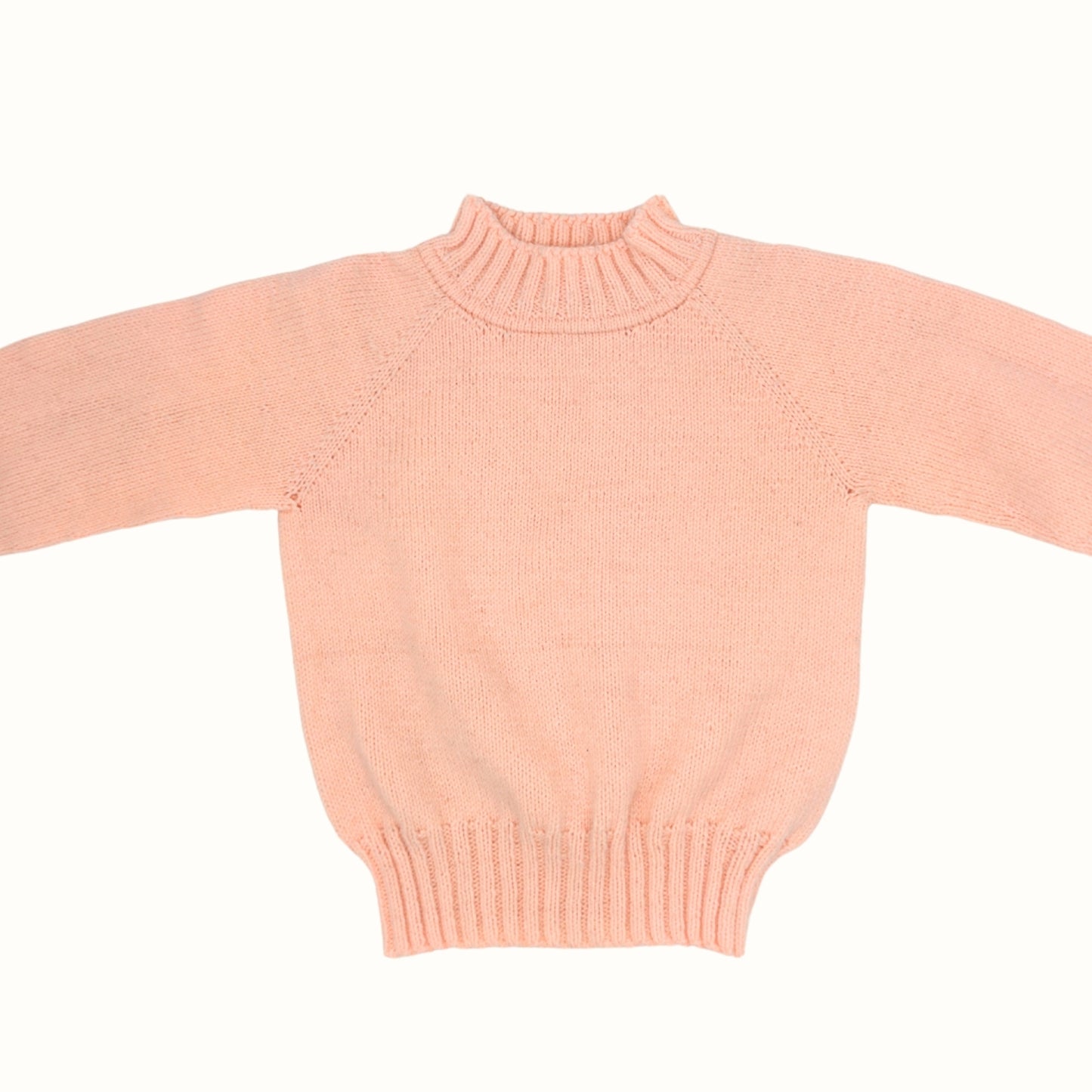 Peach Knit Sweater – 2–3Y
