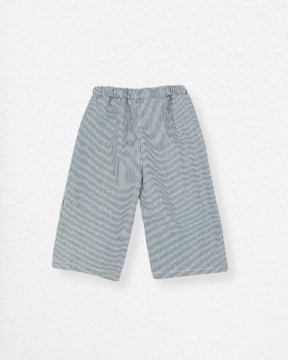 Pinstripe Wide Leg Pants – 3–4Y