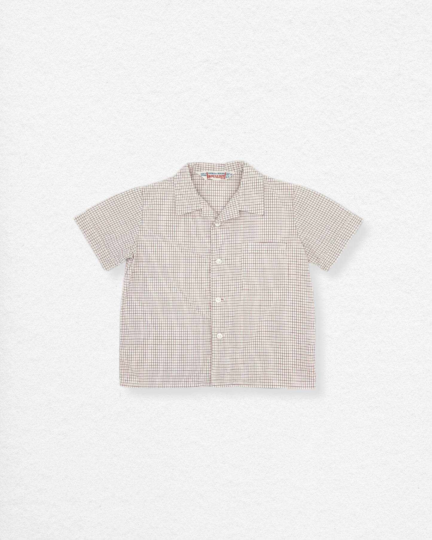 Vintage 80’s Button-Up Shirt – 4Y