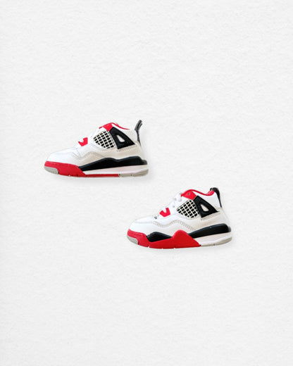 Nike Air Jordan 4 Retro “Fire Red” – 6C Baby/Toddler