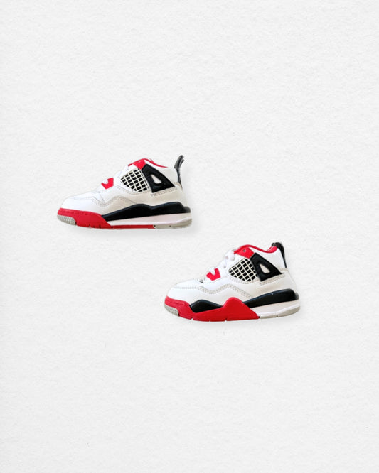 Nike Air Jordan 4 Retro “Fire Red” – 6C Baby/Toddler
