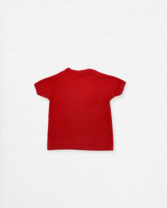 Vintage 80's Red Tee - 12M
