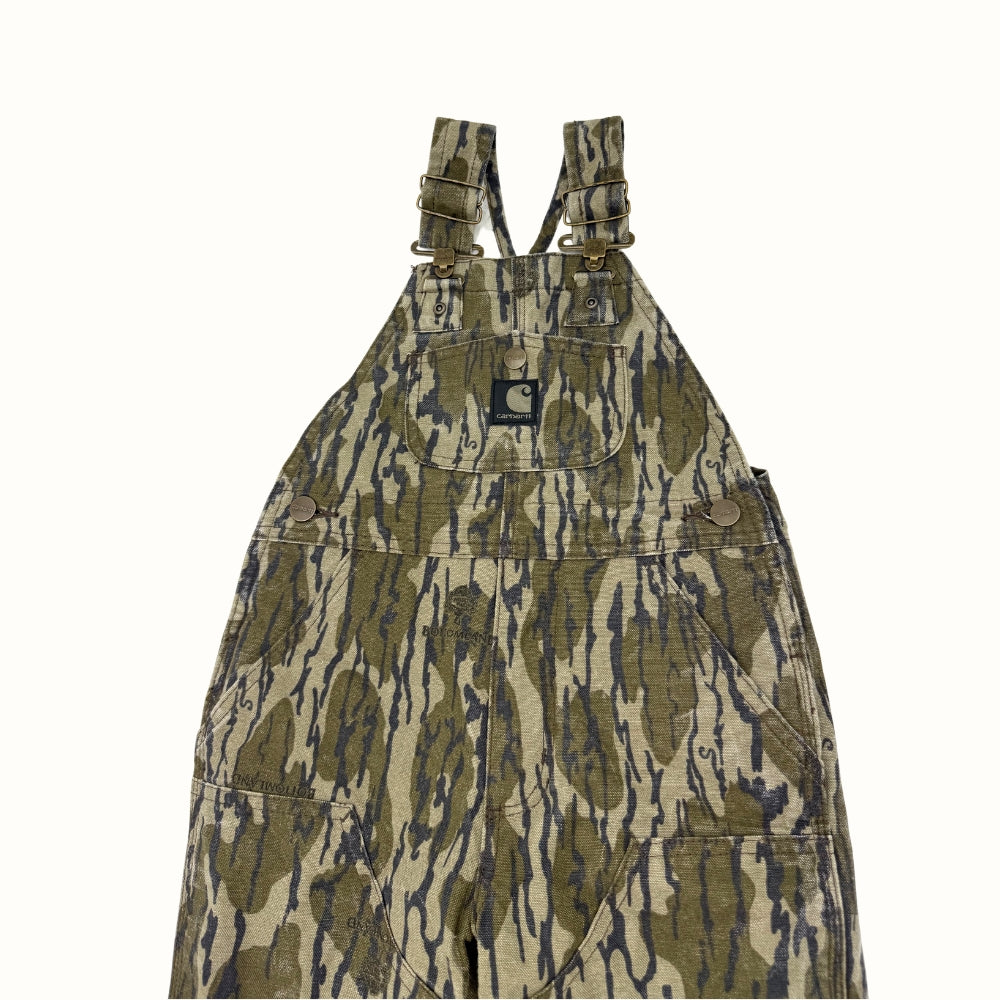 Carhartt Insulated Camo Overalls – 4Y