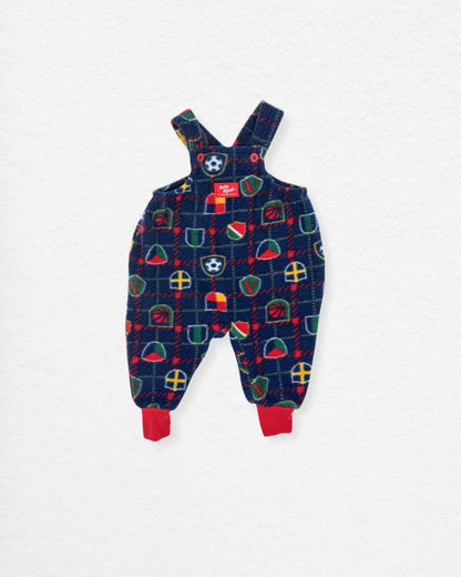 OshKosh Fleece Overalls – 6–9M