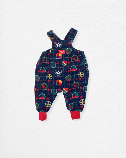 OshKosh Fleece Overalls – 6–9M