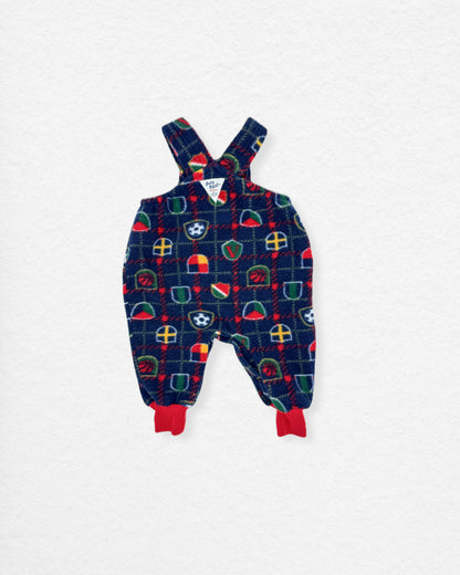 OshKosh Fleece Overalls – 6–9M