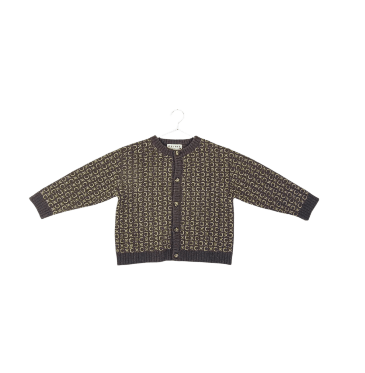 CELINE Vintage Baby Cardigan – Size 2-3Y