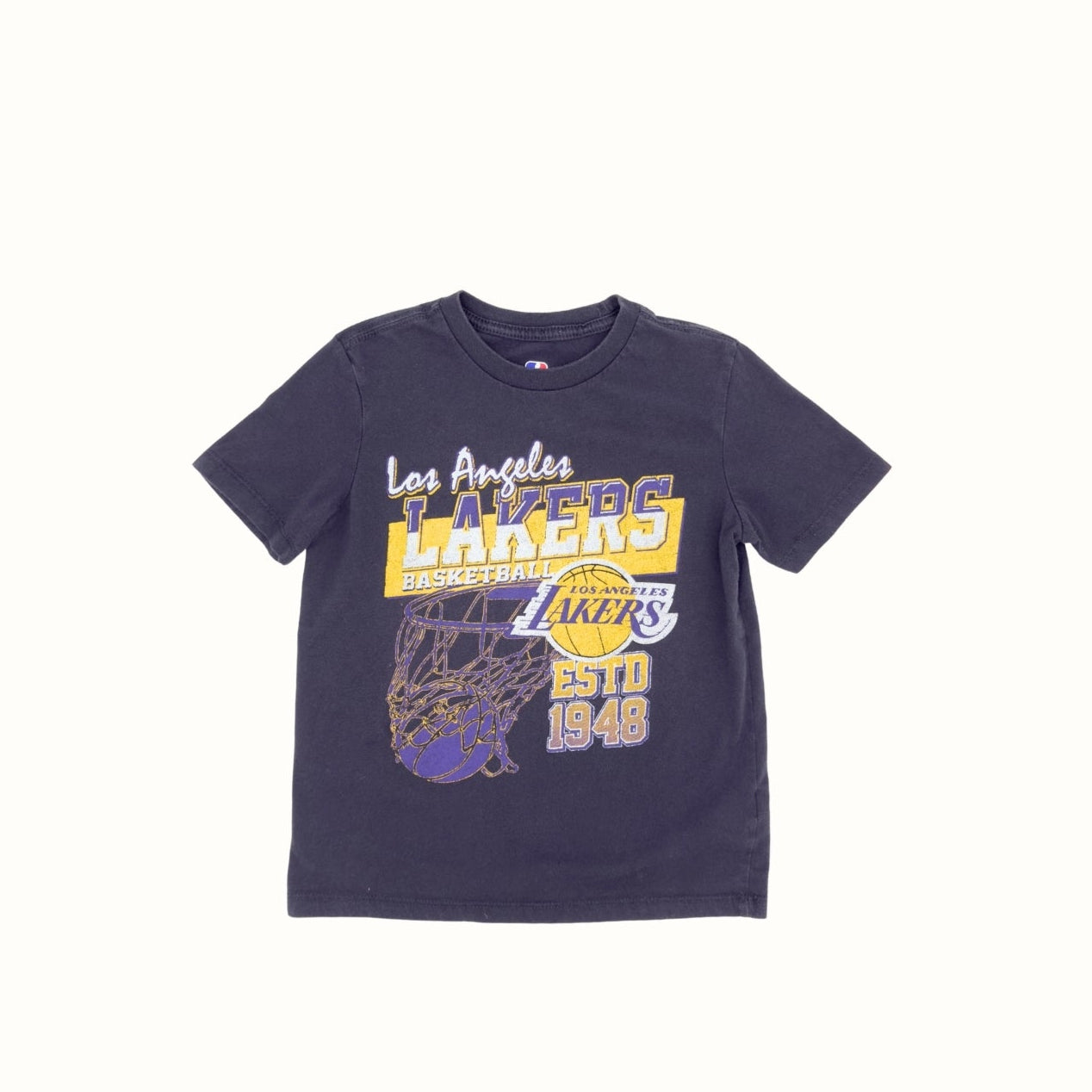 Lakers Vintage Tee – 6–8Y