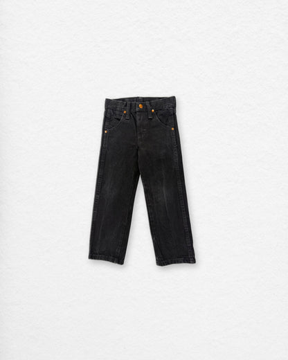 Vintage Wrangler Black Denim Jeans – 4Y