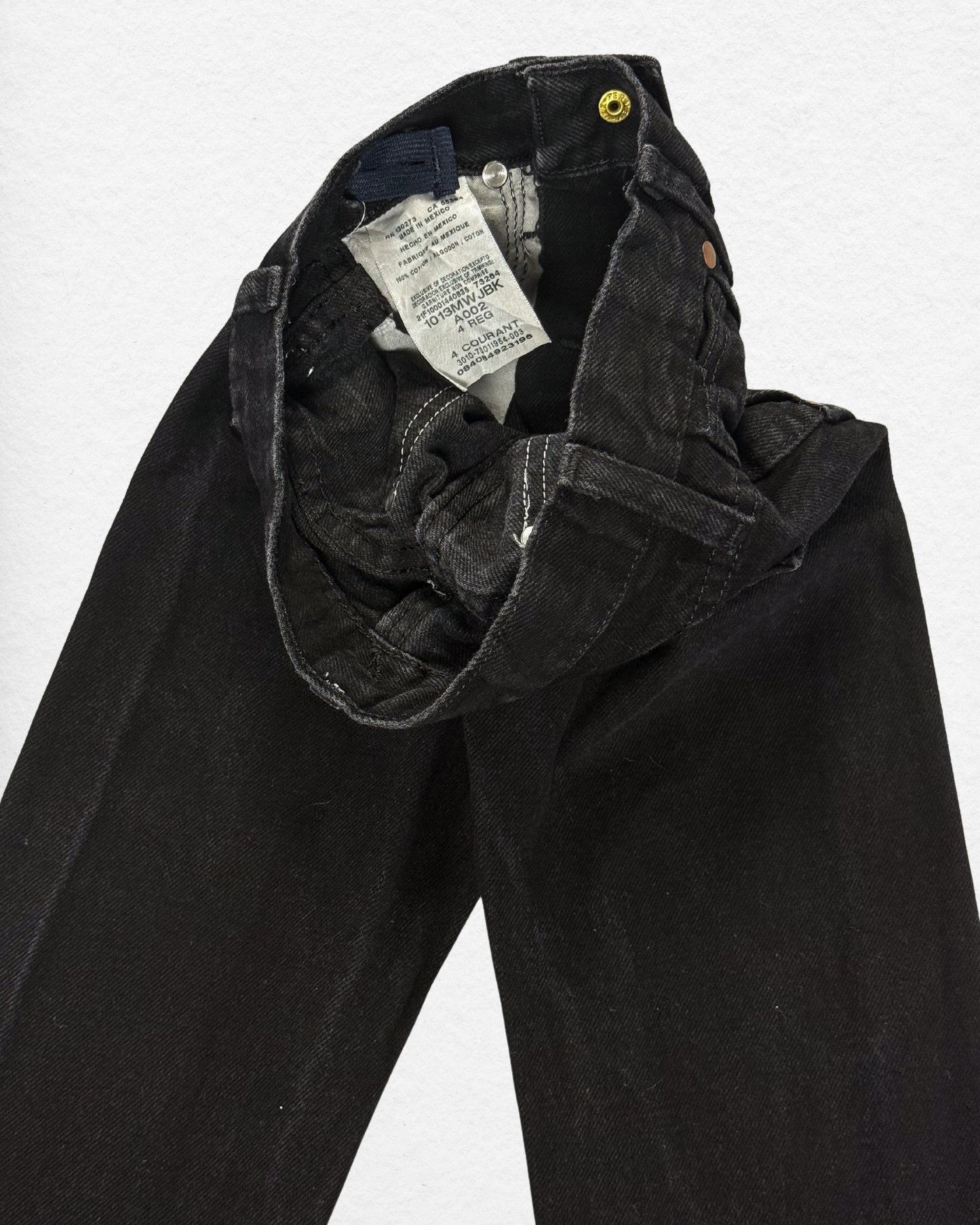 Vintage Wrangler Black Denim Jeans – 4Y