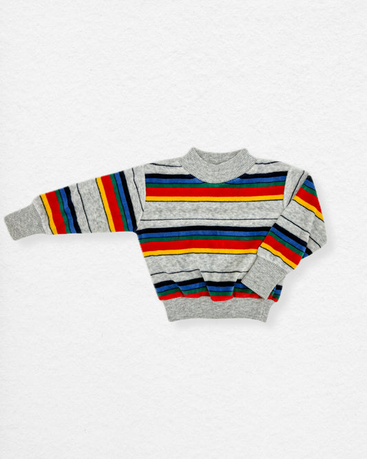 Healthtex 80's Rainbow Stripe Sweater – 2T