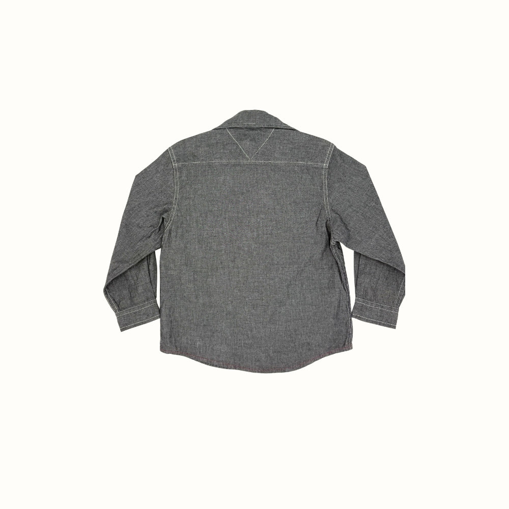 Tommy Hilfiger Grey Button-Up Shirt – 3Y