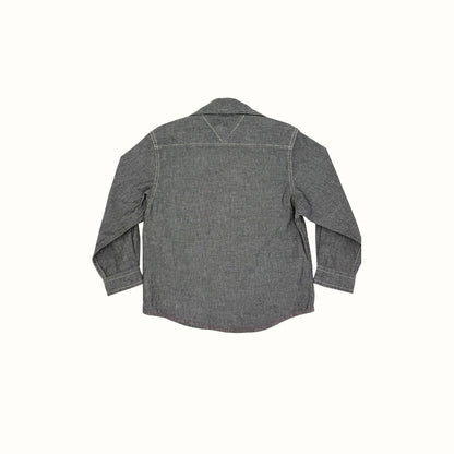 Tommy Hilfiger Grey Button-Up Shirt – 3Y