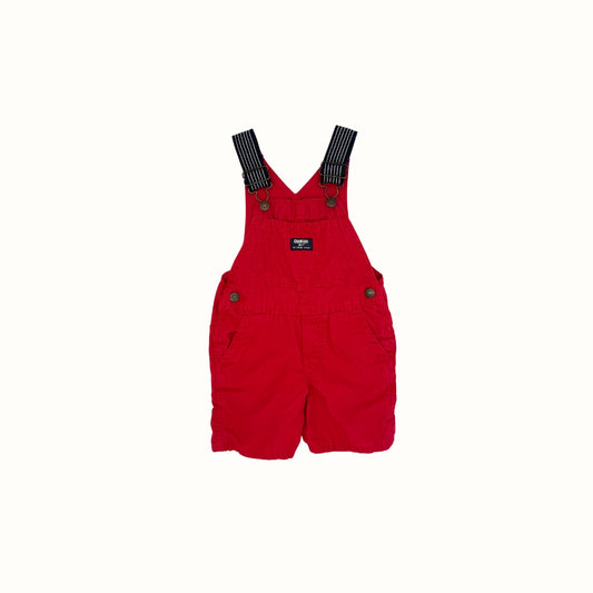 OshKosh Red Short Overalls – 3T