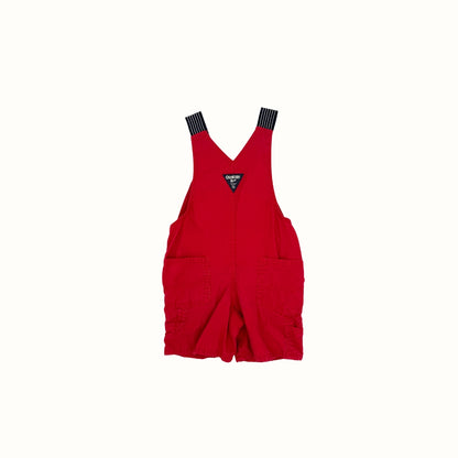 OshKosh Red Short Overalls – 3T