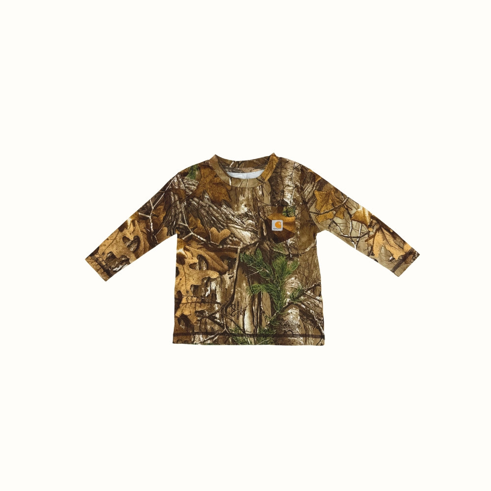 Carhartt Camo Longsleeve Tee – 12M