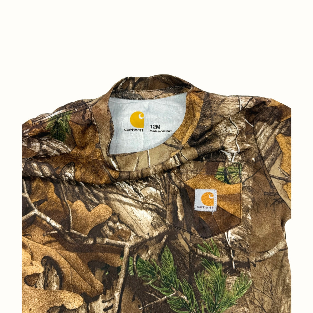 Carhartt Camo Longsleeve Tee – 12M
