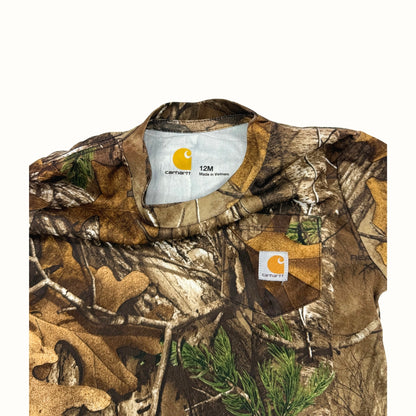 Carhartt Camo Longsleeve Tee – 12M