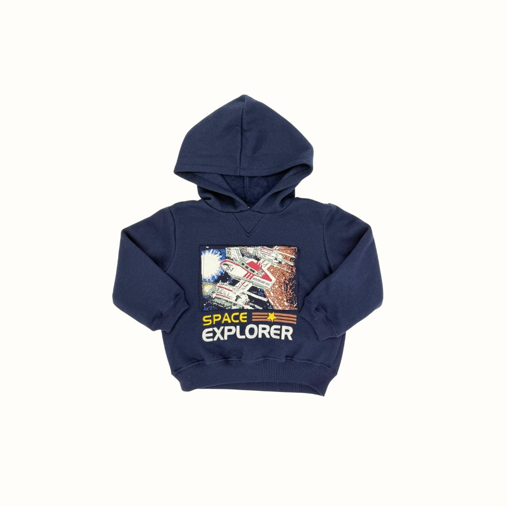 Vintage Space Explorer Hoodie – 3T