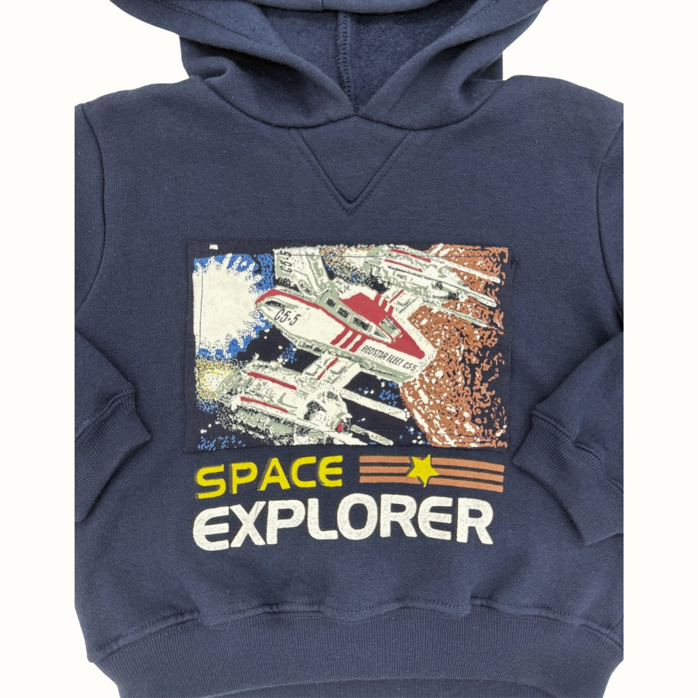 Vintage Space Explorer Hoodie – 3T
