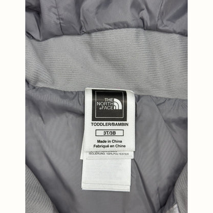 The North Face Silver Satin Puffer Jacket – 3T