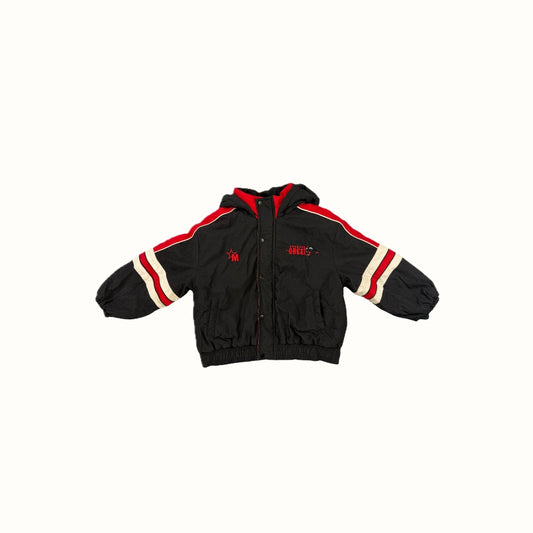 Kids Black & Red Windbreaker – 5Y
