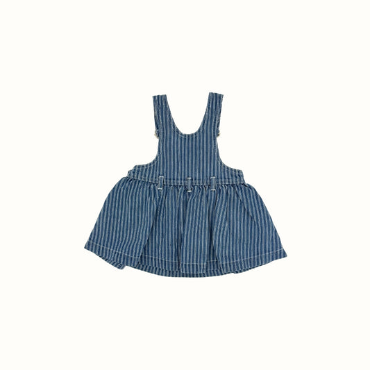 Baby Gap Striped Pinafore Dress – 3–6M