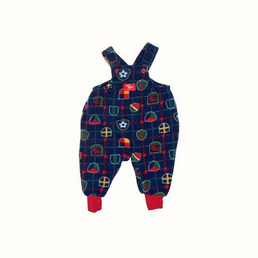 OshKosh Fleece Overalls – 6–9M