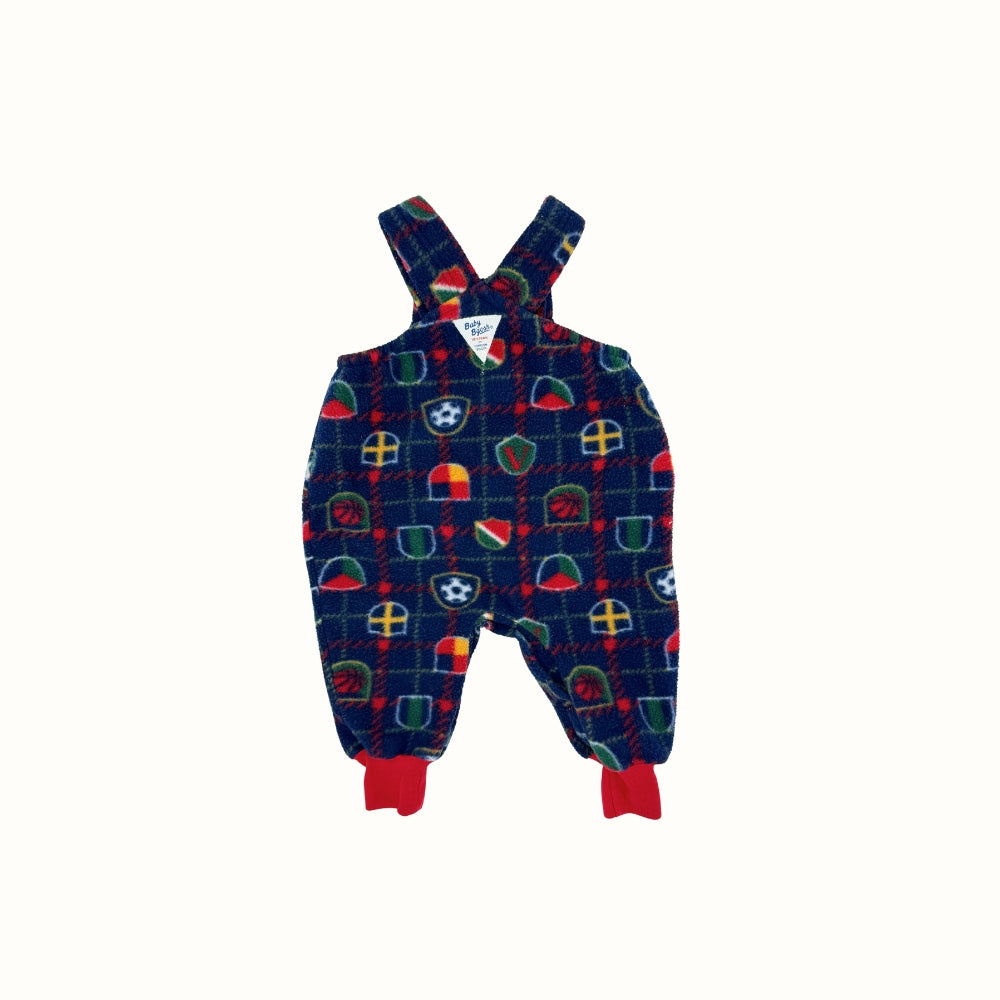 OshKosh Fleece Overalls – 6–9M