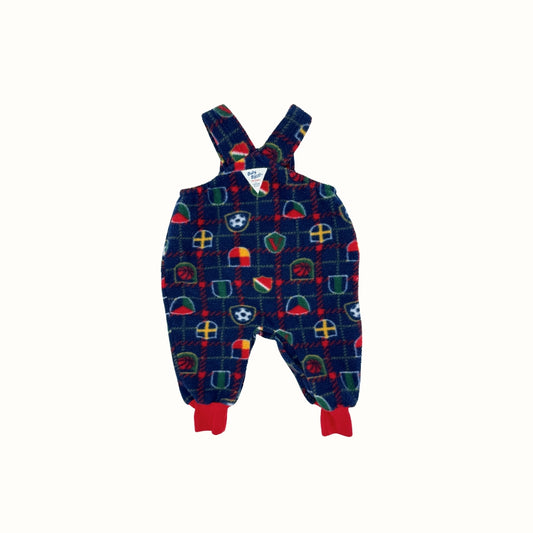 OshKosh Fleece Overalls – 6–9M