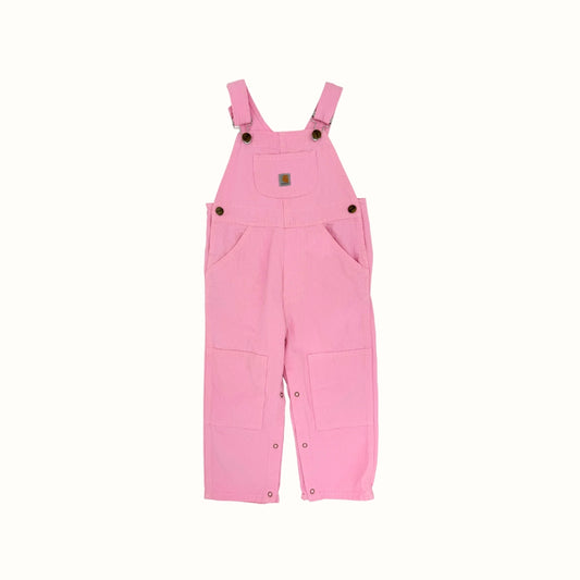 Carhartt Pink Overalls – 3–4Y