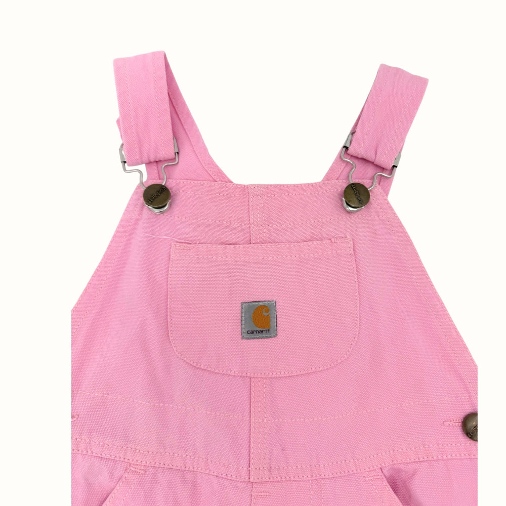 Carhartt Pink Overalls – 3–4Y