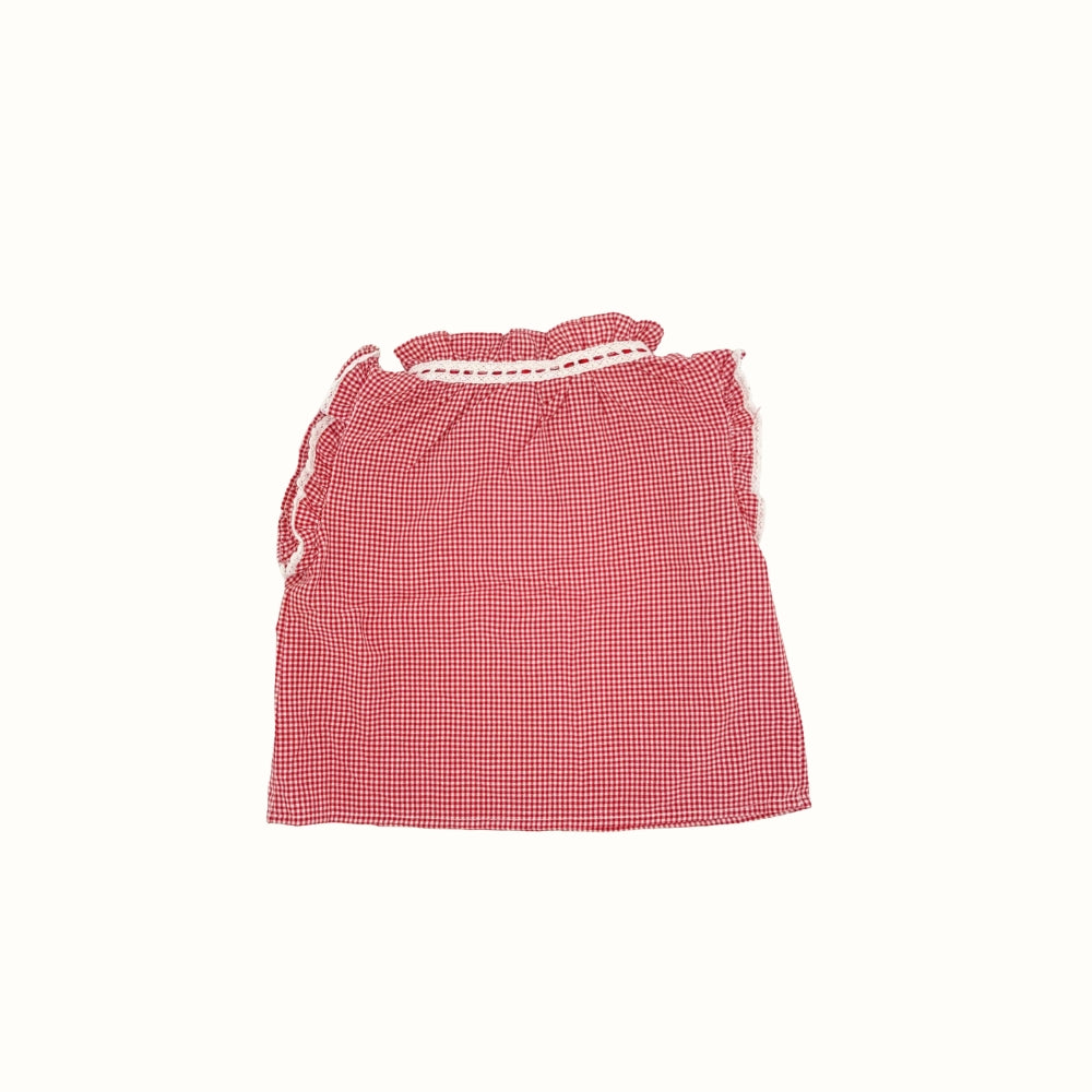 Red Gingham Two-Piece Set – 12-18M