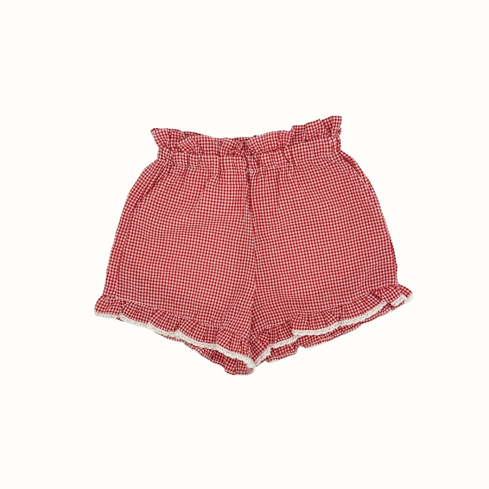 Red Gingham Two-Piece Set – 12-18M